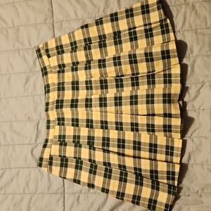 Cider Plaid Tennis Skirt